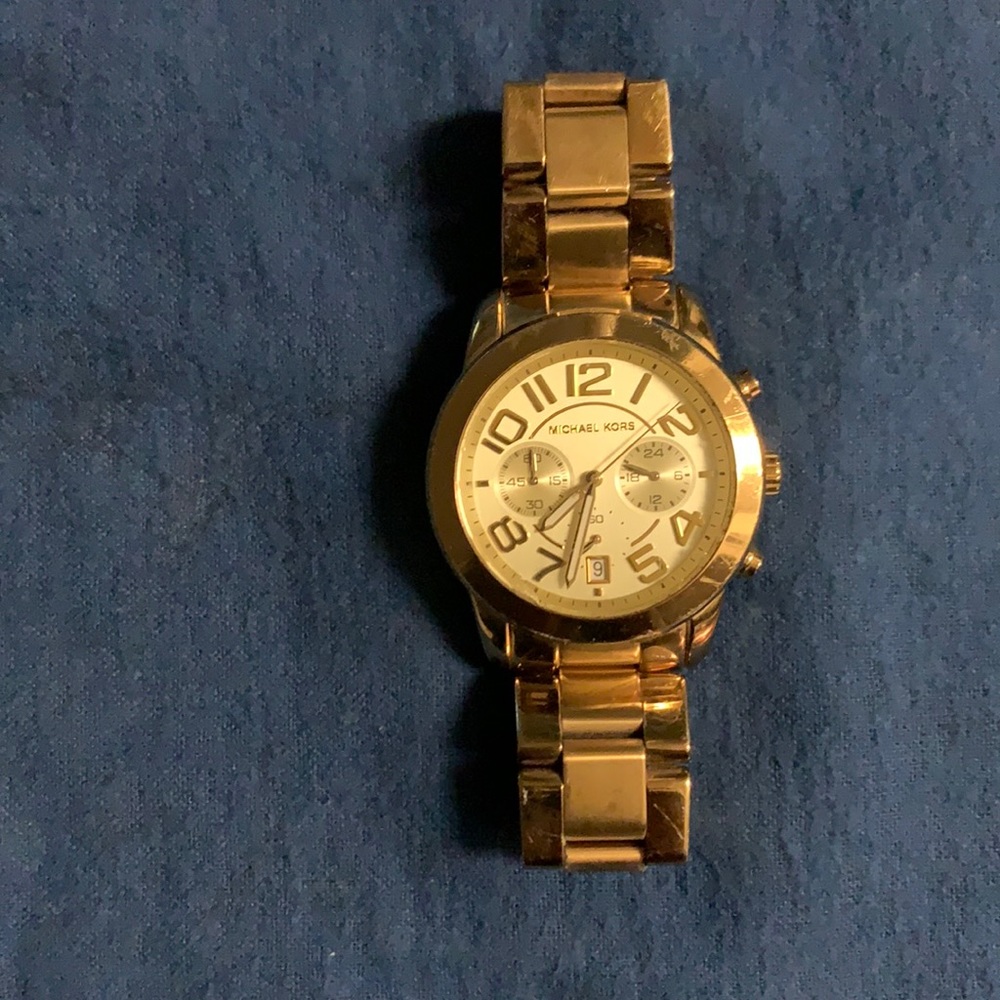 Gold Michael Kors Watch